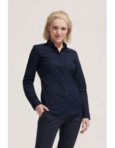 S-SO01427-SOL'S BLAKE WOMEN - LONG SLEEVE STRETCH SHIRT 2